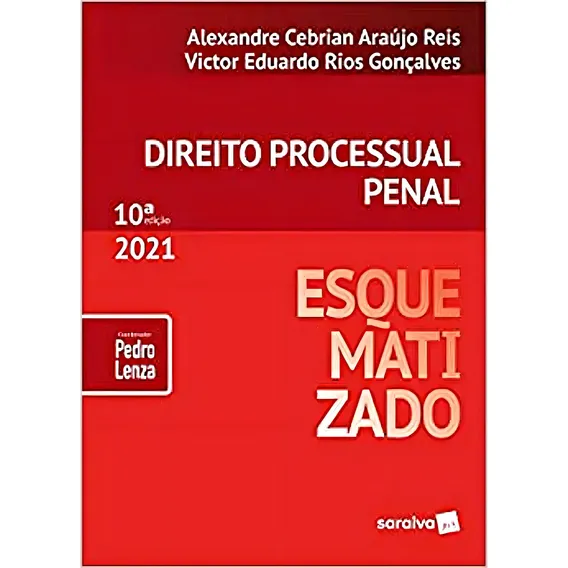 Direito Processual Penal Esquematizado - 10ª Ed. 2021 Foto 1