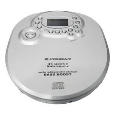 Disc Man Cd Player E Rádio Am/fm Estéreo Cougar Cpcd-70 Cor Prateado 110v/240v Foto mini 2