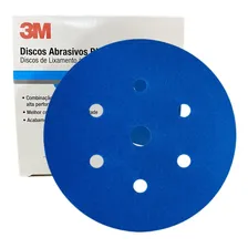 Disco Abrasivo 3m Hookit Blue 152mm Lixa A Seco- 50 Unid Foto mini 1
