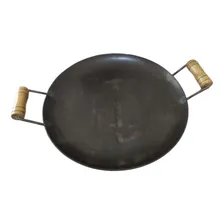 Disco Chapa Bifeteira Redonda De Ferro Fundido 40 Cm De Foto mini  2