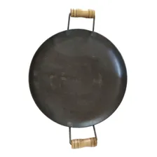 Disco Chapa Bifeteira Redonda De Ferro Fundido 40 Cm De Foto mini 4