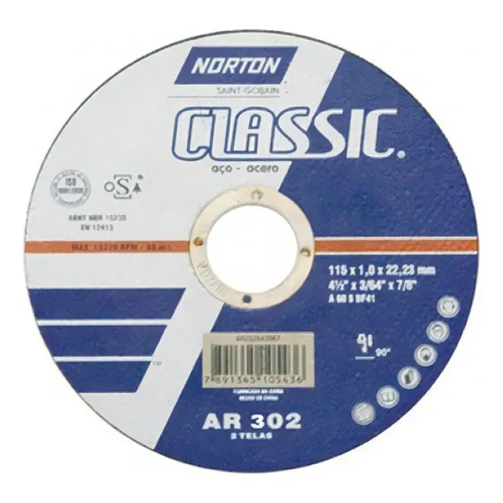 Disco Corte 10x1/8x5/8 - Norton Foto 1