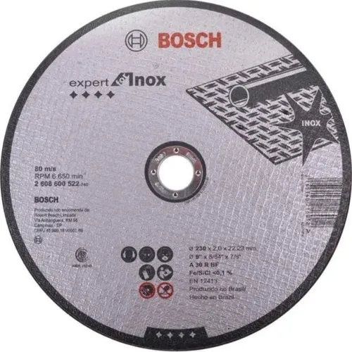 Disco Corte 230x2mm Gr30 Furo 22,23 -  - Bosch Foto 1