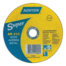Disco Corte Aço Carb Norton Super Ar312 (180x3,0x22,23mm) Foto mini 1
