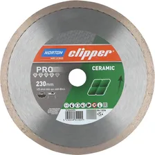 Disco Corte Diamantado 230x25,4mm Clipper Pro Ceramic Norton Foto mini 1