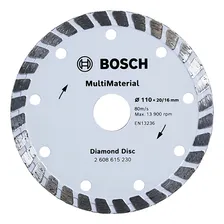 Disco Corte Diamantado Multimaterial 4.3/8 110x20mm Bosch Foto mini 1