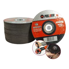Disco Corte Fino Inox Aço Ferro Esmerilhadeira 400pç Atacado Foto  mini 1