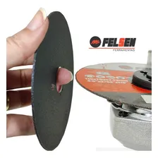 Disco Corte Fino Inox Aço Ferro Esmerilhadeira 400pç Atacado Foto mini  2