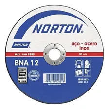 Disco Corte Inox 4.1/2 X 1,0mm Bna 12 Norton Foto mini 1