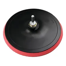 Disco De Borracha Com Velcro 180mm X M14 Para Esmerilhadeira Foto mini 1