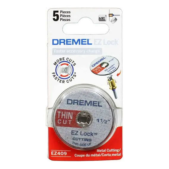 Disco De Corte 1.1/2 Com 5 Peças Dremel Ez409 Foto 1