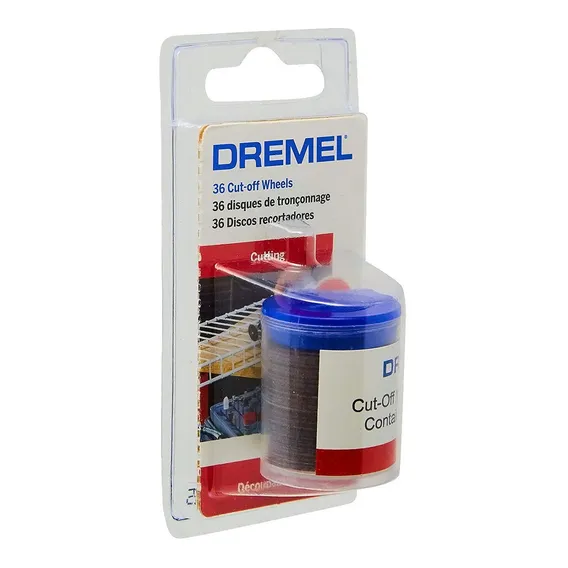 Disco De Corte 1.5/16 C/ 36 Peças Dremel 409 Cor Marrom Foto 1