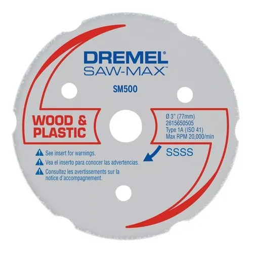 Disco de corte de serra multiuso Dremel Sm500 Dsm500 Max Foto 1