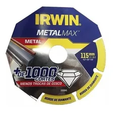 Disco De Corte Diamantado 115 Mm Metalmax - Irwin Foto mini 4