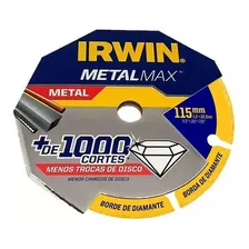 Disco De Corte Diamantado 115 Mm Metalmax - Irwin Foto mini  2