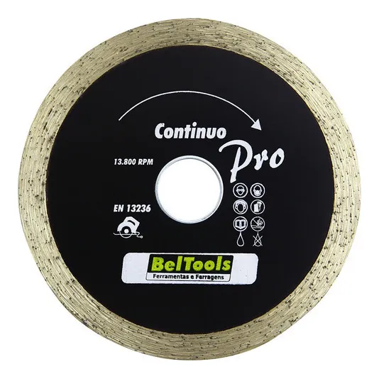 Disco De Corte Diamantado ContÃnuo 180x20 Beltools Foto 1