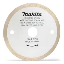 Disco De Corte Makita Diamantado Para Cortar Vidro A-01323 Foto mini 1