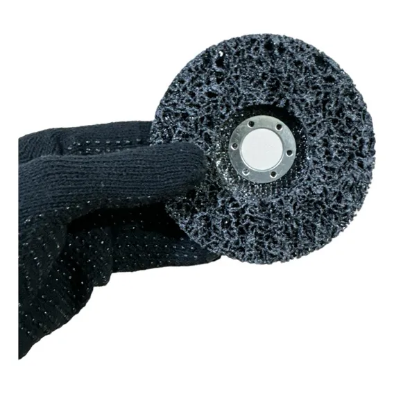 Disco De Limpeza Flap Polidor Removedor 115mm Cor Preto Foto 1