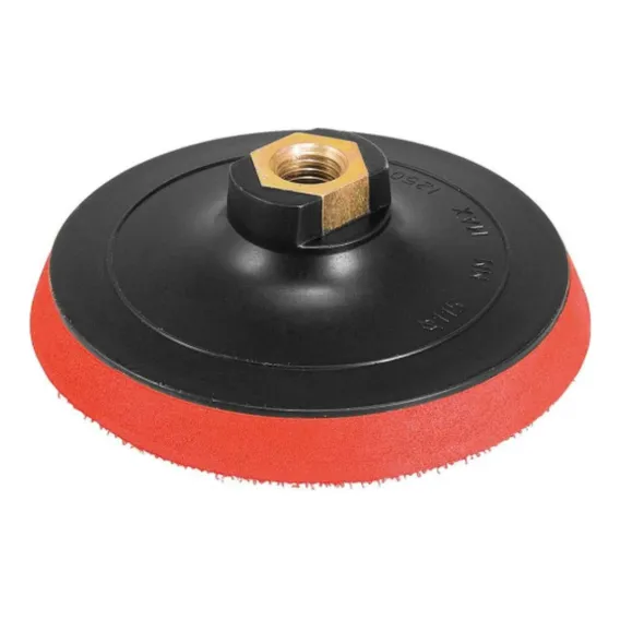Disco De Pvc Para Lixadeira 7 Com Sistema Fixa Fácil Vonder Cor vermelho e preto Foto 1