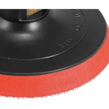 Disco De Pvc Para Lixadeira 7 Com Sistema Fixa Fácil Vonder Cor vermelho e preto Foto mini 4