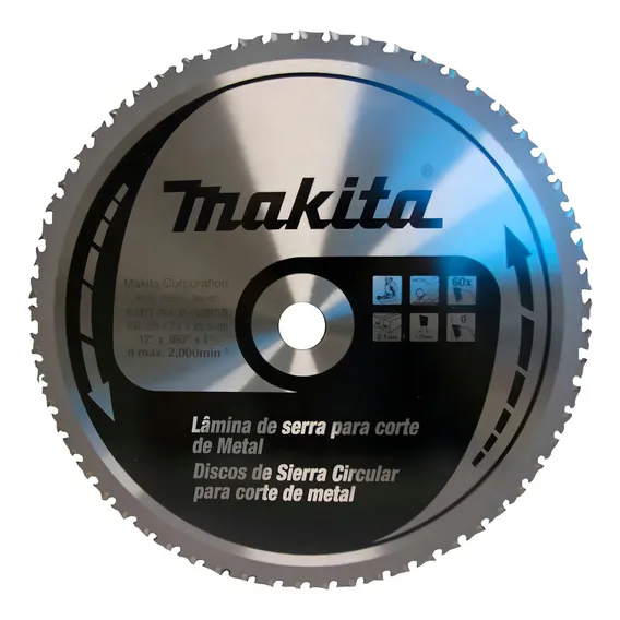 Disco De Serra Circular 305mm 12 60d B-33956 Makita Foto 1