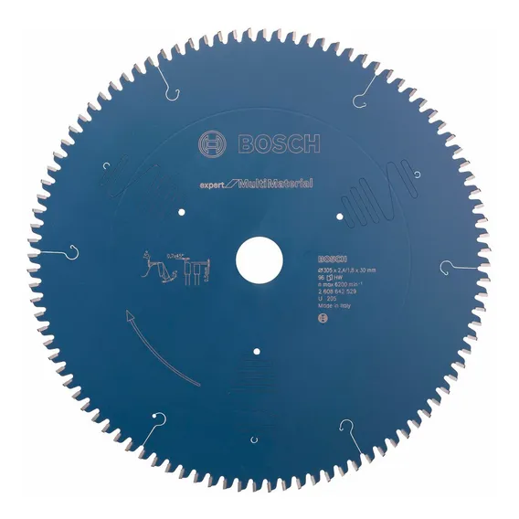 Disco De Serra Circular 305mm 96 Dentes Expert Mult Bosch Foto 1