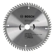 Disco De Serra Circular Eco Bosch 235mm 60 Dentes Cor Prateado Foto mini 1