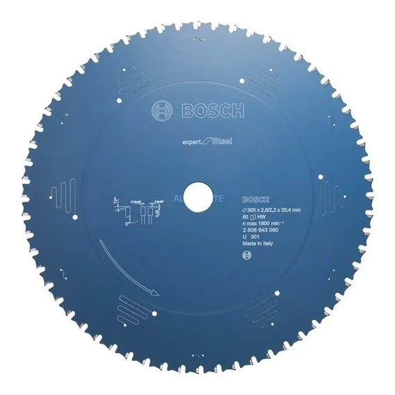 Disco De Serra Para Metal Bosch 305 60t Maquifer Foto 1