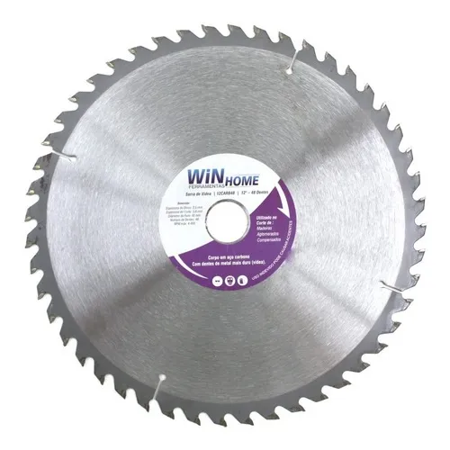 Disco De Serra Videa 305mm 48 Dentes 12 Polegadas Winhome Foto 1