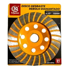 Disco Desbaste Diamantado Concreto Mármore Esmerilhadeira Foto mini 1
