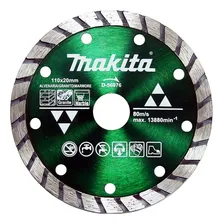 Disco Diamantado 110x20mm Turbo D-56976 Makita Foto  mini 1