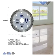 Disco Diamantado Anker Porcelanato 110x20mm Ultra Fino Foto mini  3