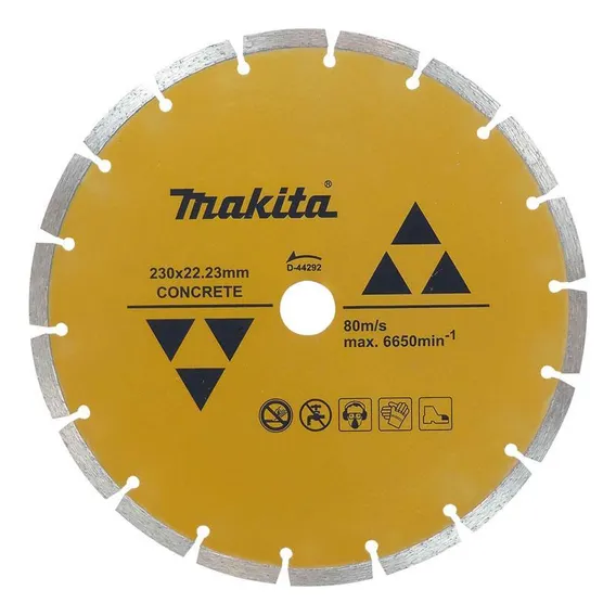 Disco Diamantado Concreto Segmentado 230mm Makita Foto 1