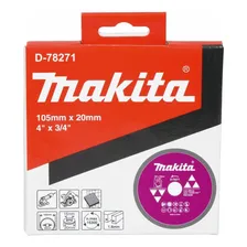 Disco Diamantado Continuo 105x20mm Makita D-78271 Foto mini 2