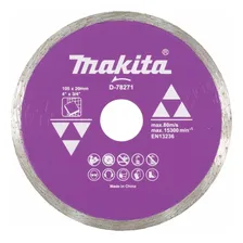 Disco Diamantado Continuo 105x20mm Makita D-78271 Foto mini 1