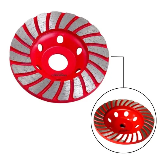 Disco Diamantado Desbaste Copo 150 Mm M14 Hessen P/ Concreto Foto 1