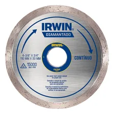 Disco Diamantado Irwin Liso 110mm Agua Iw13891 Foto mini 1