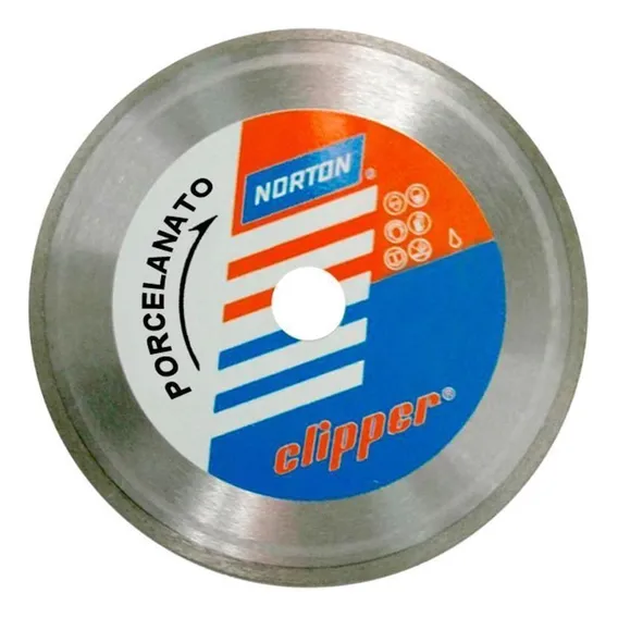 Disco Diamantado Liso Para Porcelanato Dim - Norton Foto 1