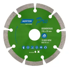 Disco Diamantado Norton Pro Segmentado (110x1,9x20mm) Foto mini 1