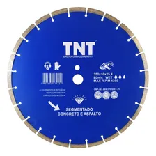 Disco Diamantado Para Concreto E Asfalto 350mm Tnt Foto mini 1