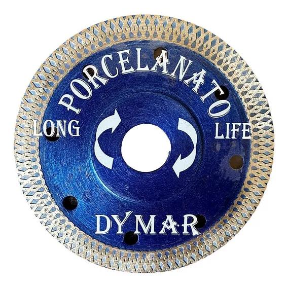 Disco Diamantado Porcelanato Corte Seco Fino Alto Rendimento Foto 1