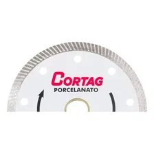 Disco Diamantado Porcelanato Turbo Fino 110mm X 20mm Cortag Cor Branco Foto mini 2