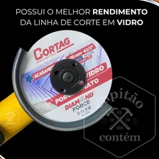 Disco Diamantado Porcelanato Vidro 110mm Cortag Foto mini 4