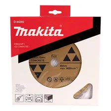 Disco Diamantado Segment 9 Pol 230mm Concreto D-44292 Makita Foto mini 4