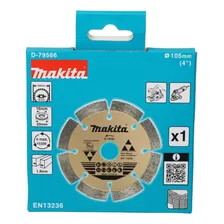 Disco Diamantado Segmentado 105mm P/ Concreto D-79566 Makita Foto mini  2