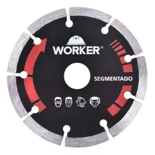Disco Diamantado Segmentado 125mm Worker Foto mini 1