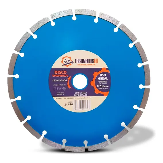 Disco Diamantado Segmentado 230 X 22,23mm Tipo D44292 Makita Foto 1