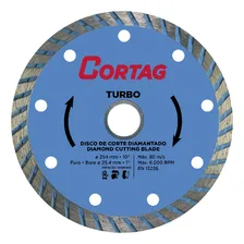 Disco Diamantado Turbo 254mm Cortag Foto mini 1