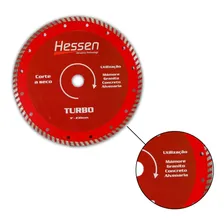 Disco Diamantado Turbo 9'' P/ Concreto - Hessen Foto mini 1