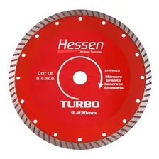 Disco Diamantado Turbo 9'' P/ Concreto - Hessen Foto mini 2
